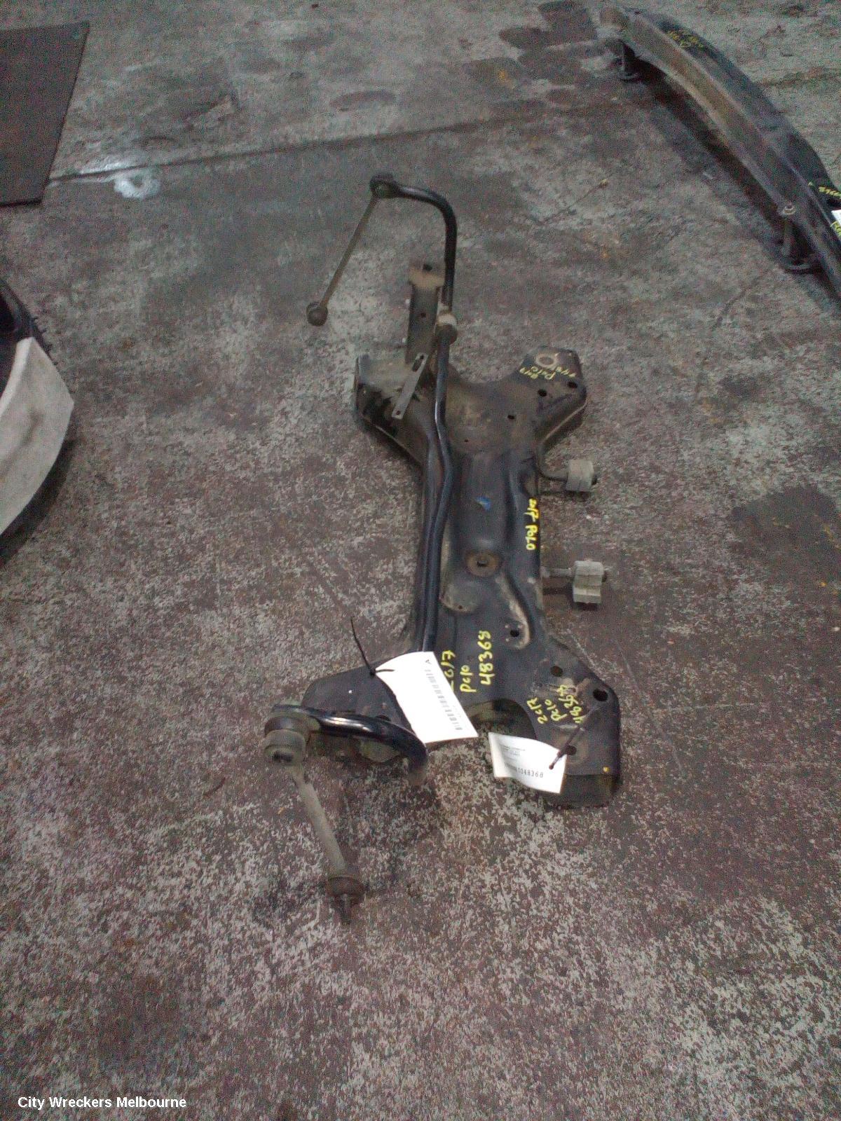 VOLKSWAGEN POLO FRT XMEMBER/CRADLE, 6R, 05/2014 - 09/2017