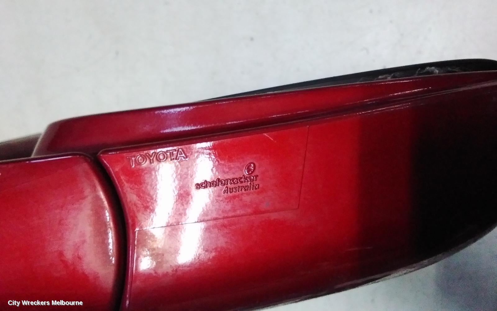 TOYOTA CAMRY RIGHT DOOR MIRROR, SK36, COLOUR CODED, 08/2002 - 05/2006