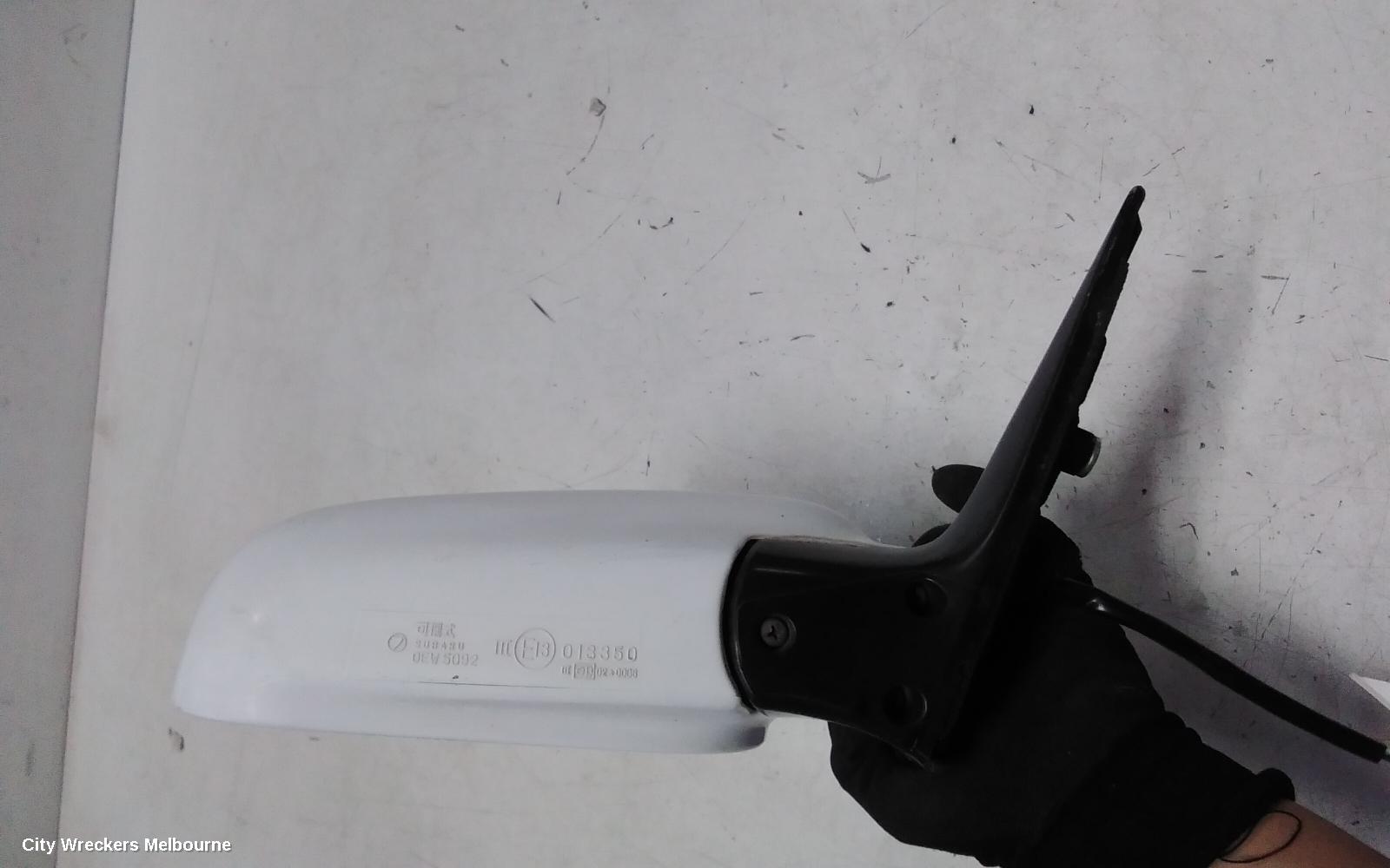 SUBARU LIBERTY RIGHT DOOR MIRROR, 3RD GEN, COLOUR CODED (OEW 5092), 10/1998 - 06/2002