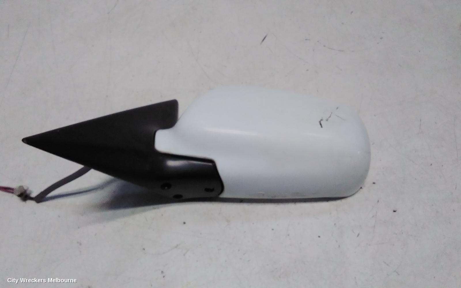 SUBARU LIBERTY LEFT DOOR MIRROR, 3RD GEN, COLOUR CODED, OEW 5092, 10/1998 - 06/2002