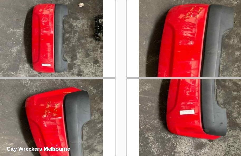 HYUNDAI GETZ REAR BUMPER, BUMPER BAR (COMPLETE), TB, 10/2005 - 09/2011