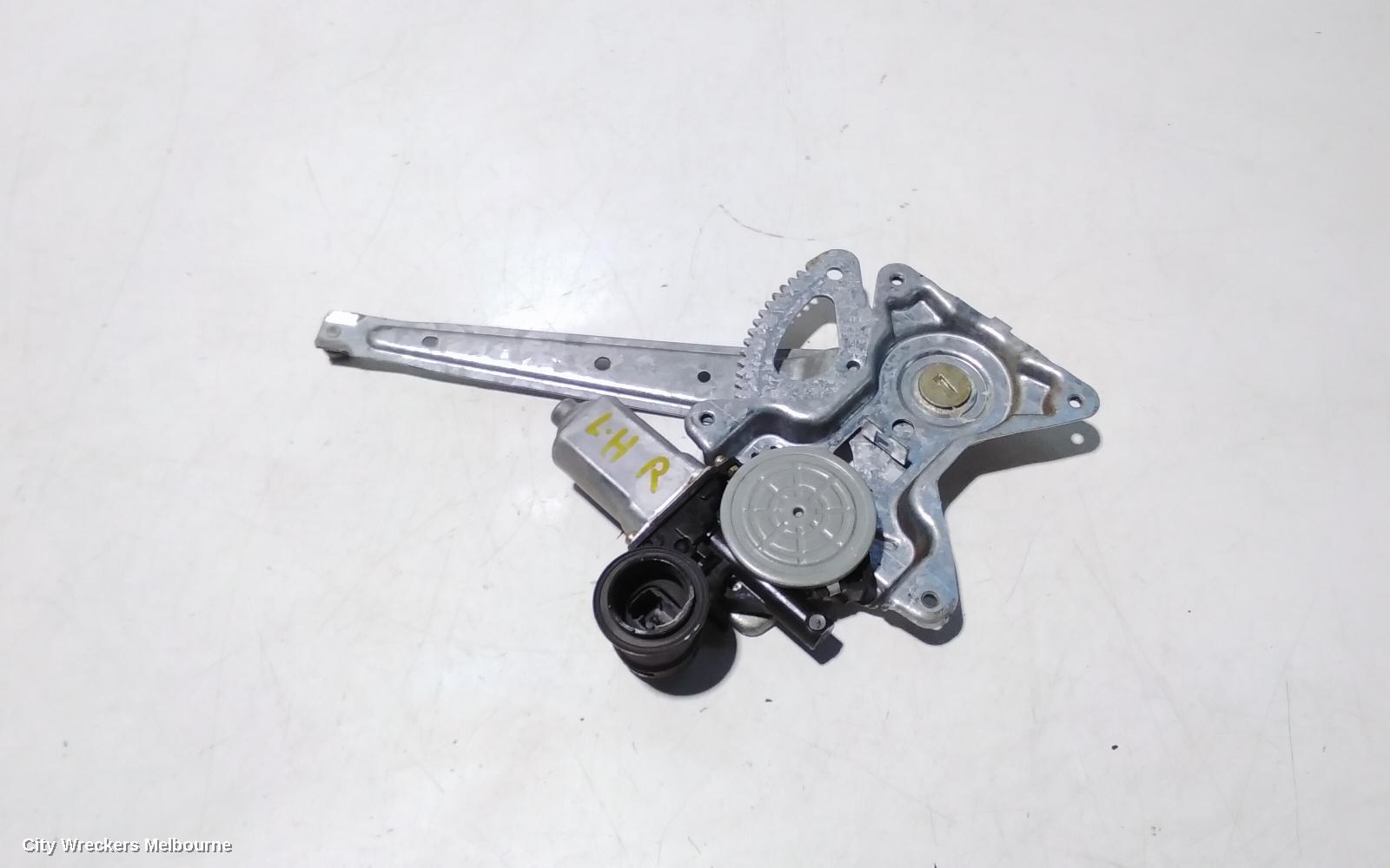 TOYOTA CAMRY LEFT REAR WND REG/MOTOR, SK36, POWER, 08/2002 - 05/2006
