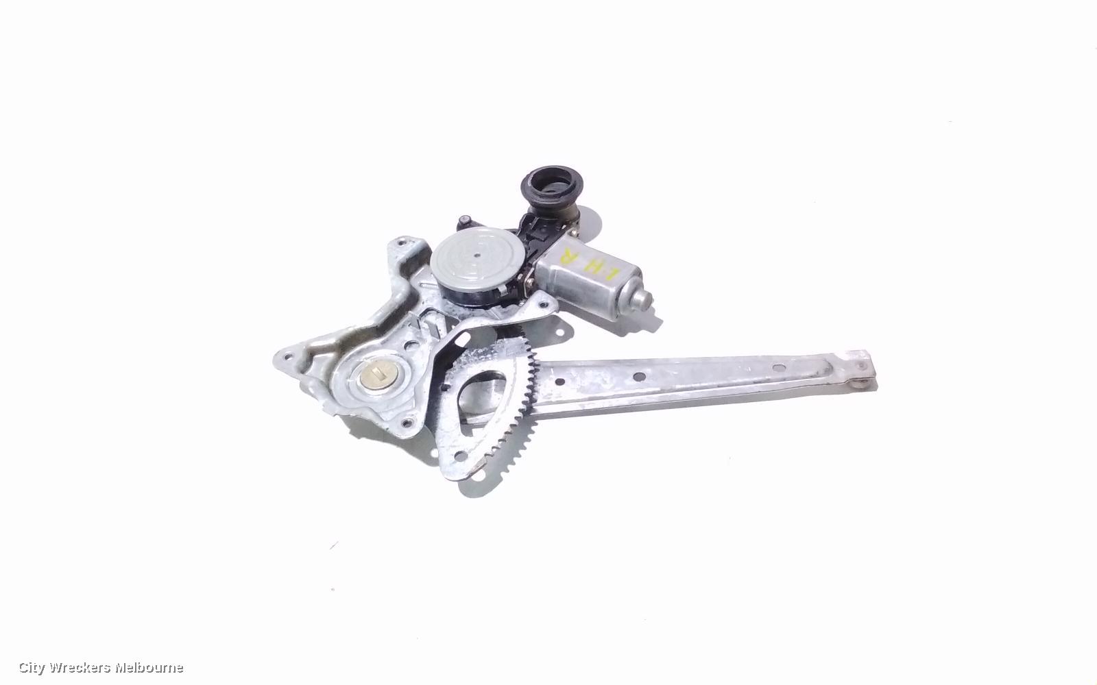 TOYOTA CAMRY LEFT REAR WND REG/MOTOR, SK36, POWER, 08/2002 - 05/2006