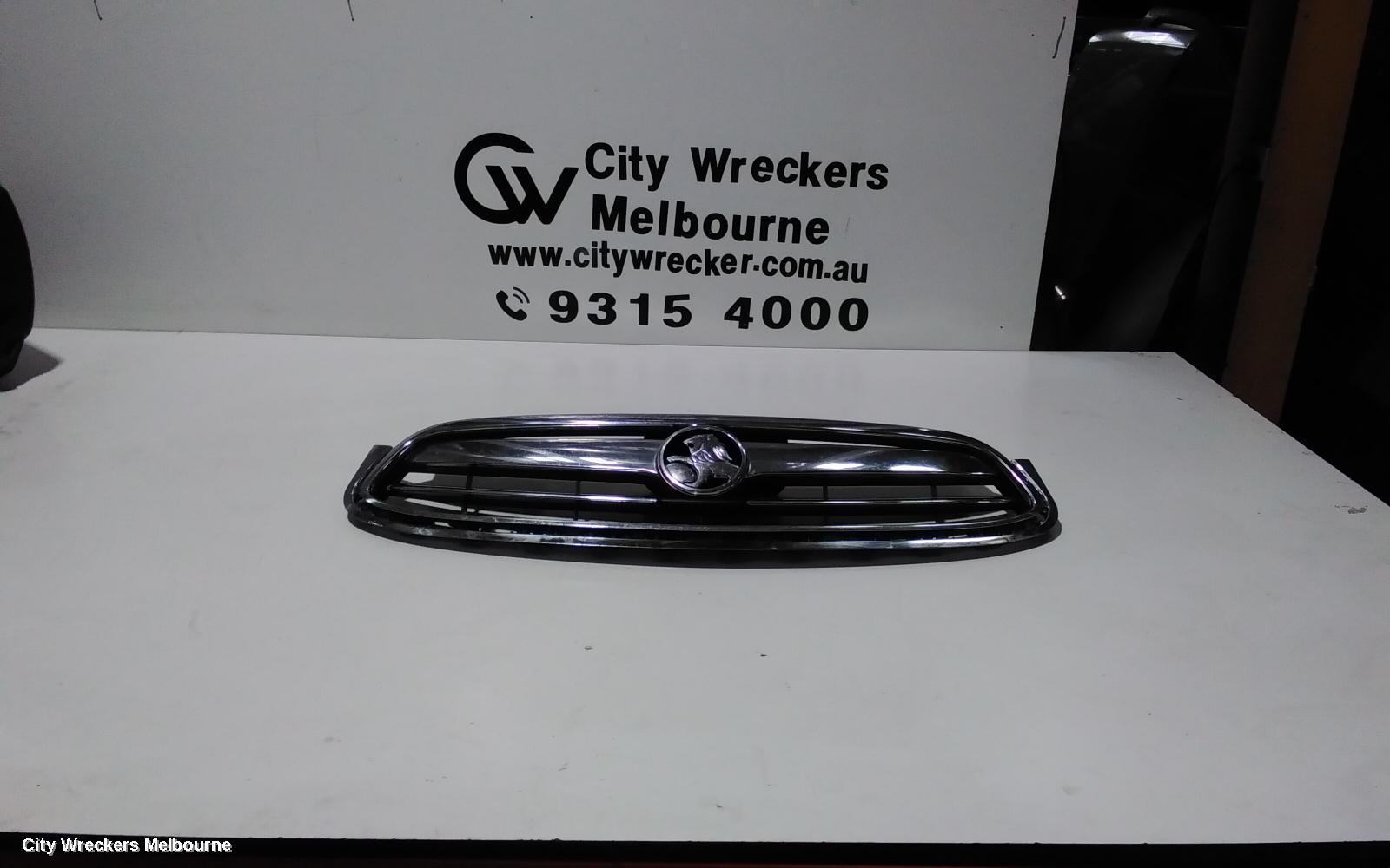 HOLDEN CAPTIVA GRILLE, RADIATOR GRILLE, CG, CAPTIVA 7 (4TH VIN = C), 01/2011 - 09/2015