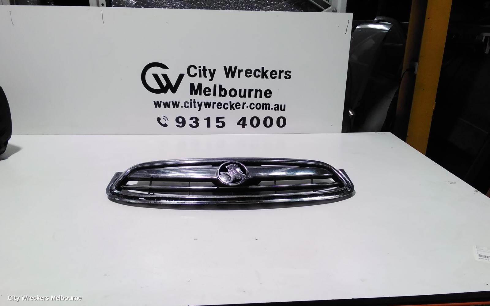 HOLDEN CAPTIVA GRILLE, RADIATOR GRILLE, CG, CAPTIVA 7 (4TH VIN = C), 01/2011 - 09/2015