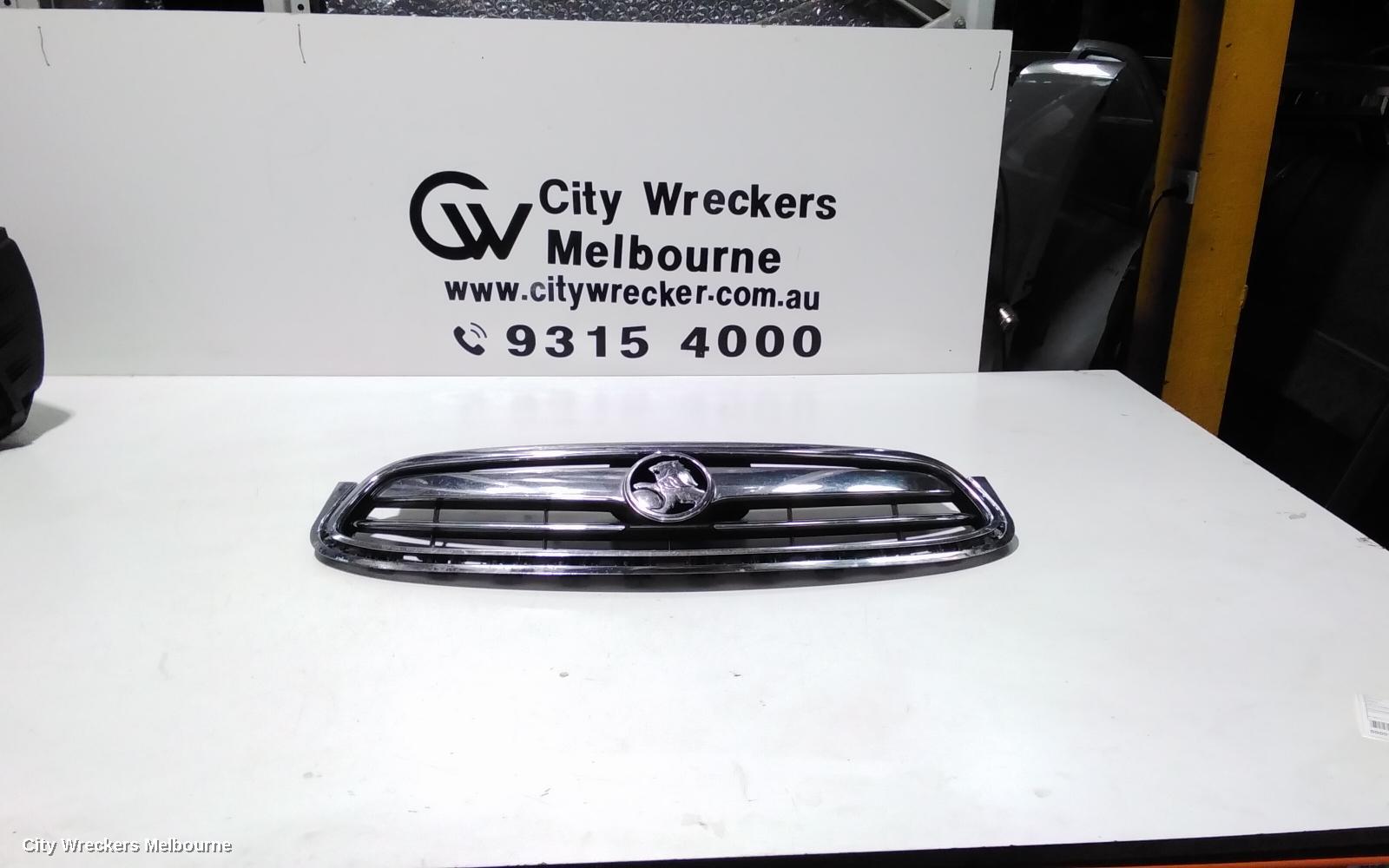 HOLDEN CAPTIVA GRILLE, RADIATOR GRILLE, CG, CAPTIVA 7 (4TH VIN = C), 01/2011 - 09/2015