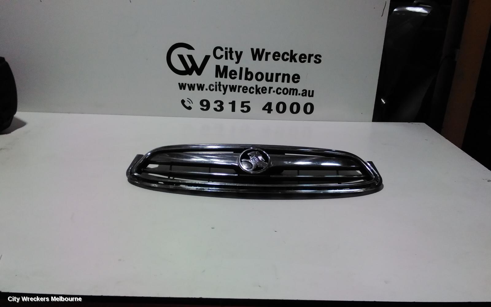 HOLDEN CAPTIVA GRILLE, RADIATOR GRILLE, CG, CAPTIVA 7 (4TH VIN = C), 01/2011 - 09/2015