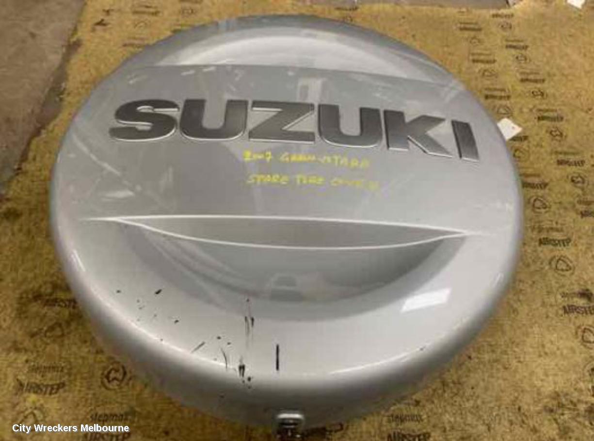 SUZUKI VITARA SPARE WHEEL CARRIER, SPARE WHEEL COVER***USE WHEEL COVER/HUB CAP PART TYPE***