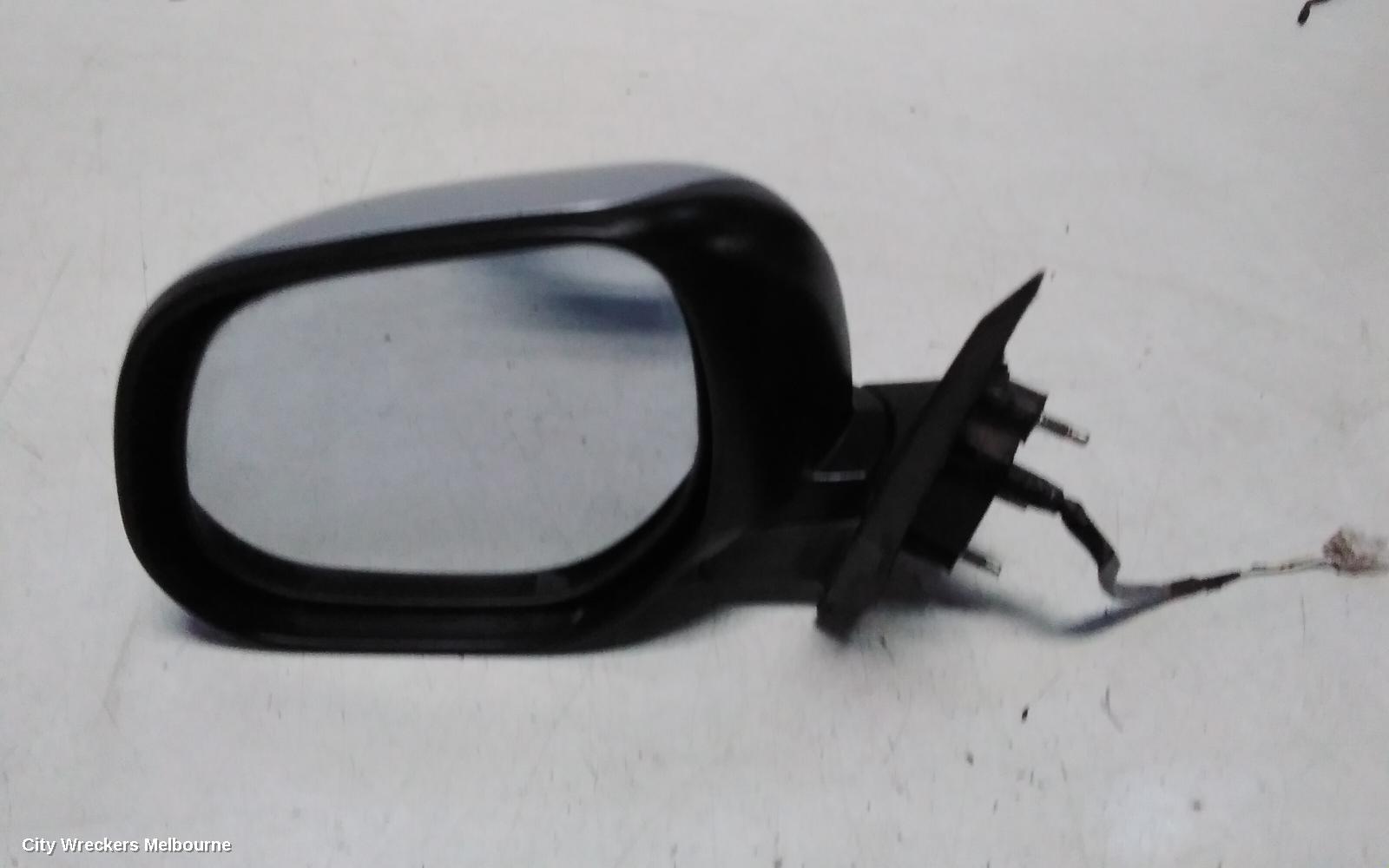MITSUBISHI OUTLANDER LEFT DOOR MIRROR, ZG, 3 WIRE TYPE, 11/2006 - 09/2009