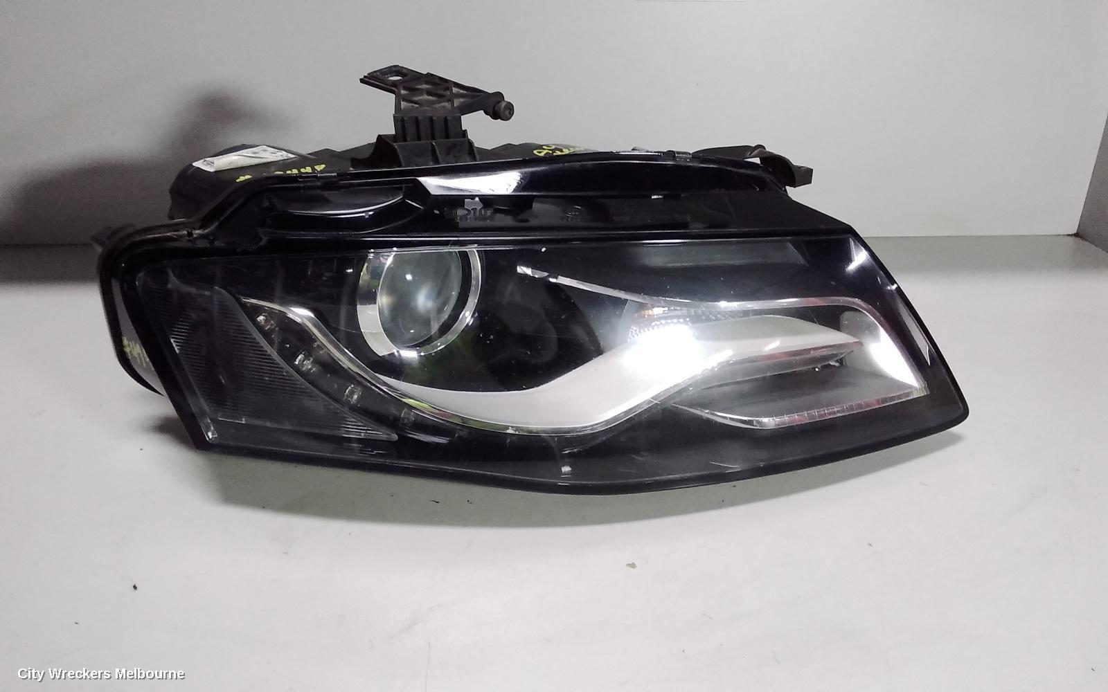 AUDI A4 RIGHT HEADLAMP, B8 8K, XENON-ADAPTIVE TYPE, 02/2008 - 06/2012