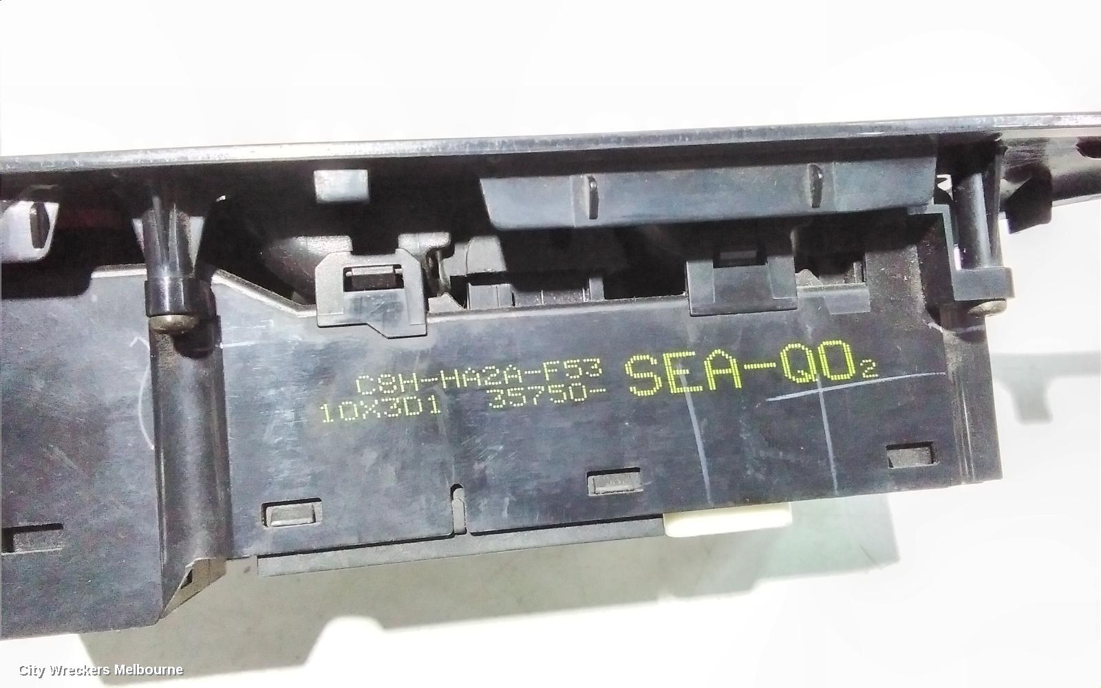 HONDA ACCORD PWR DR WIND SWITCH, RH FRONT (MASTER SWITCH), 7TH GEN, CL/EURO (VIN JHMCL), 06/2003 - 03/2008