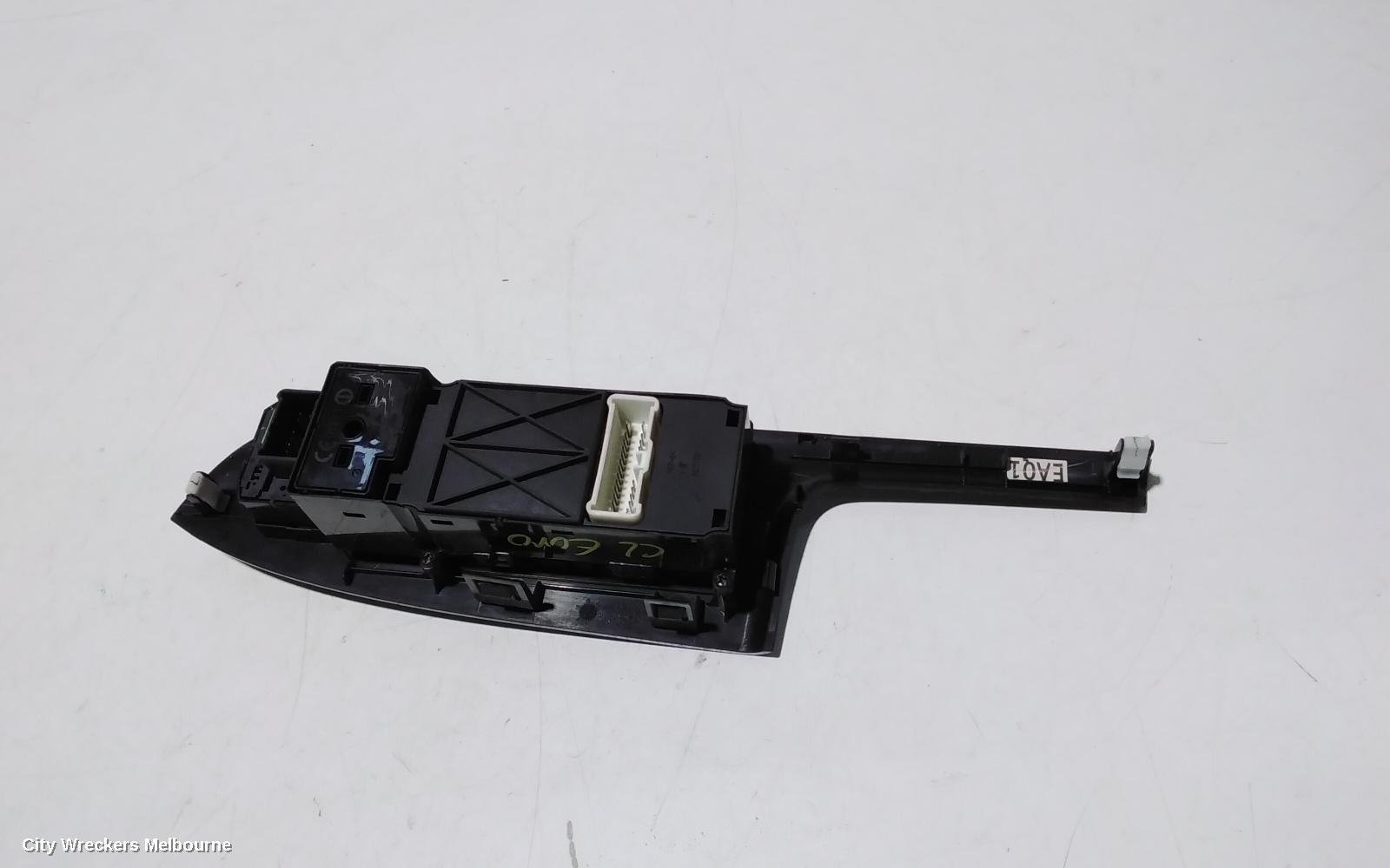 HONDA ACCORD PWR DR WIND SWITCH, RH FRONT (MASTER SWITCH), 7TH GEN, CL/EURO (VIN JHMCL), 06/2003 - 03/2008