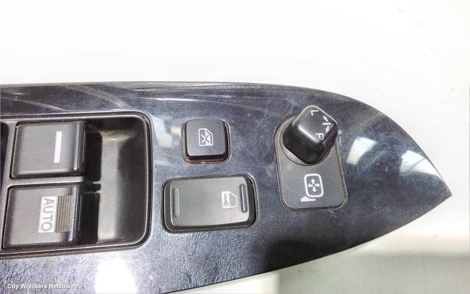 HONDA ACCORD PWR DR WIND SWITCH, RH FRONT (MASTER SWITCH), 7TH GEN, CL/EURO (VIN JHMCL), 06/2003 - 03/2008