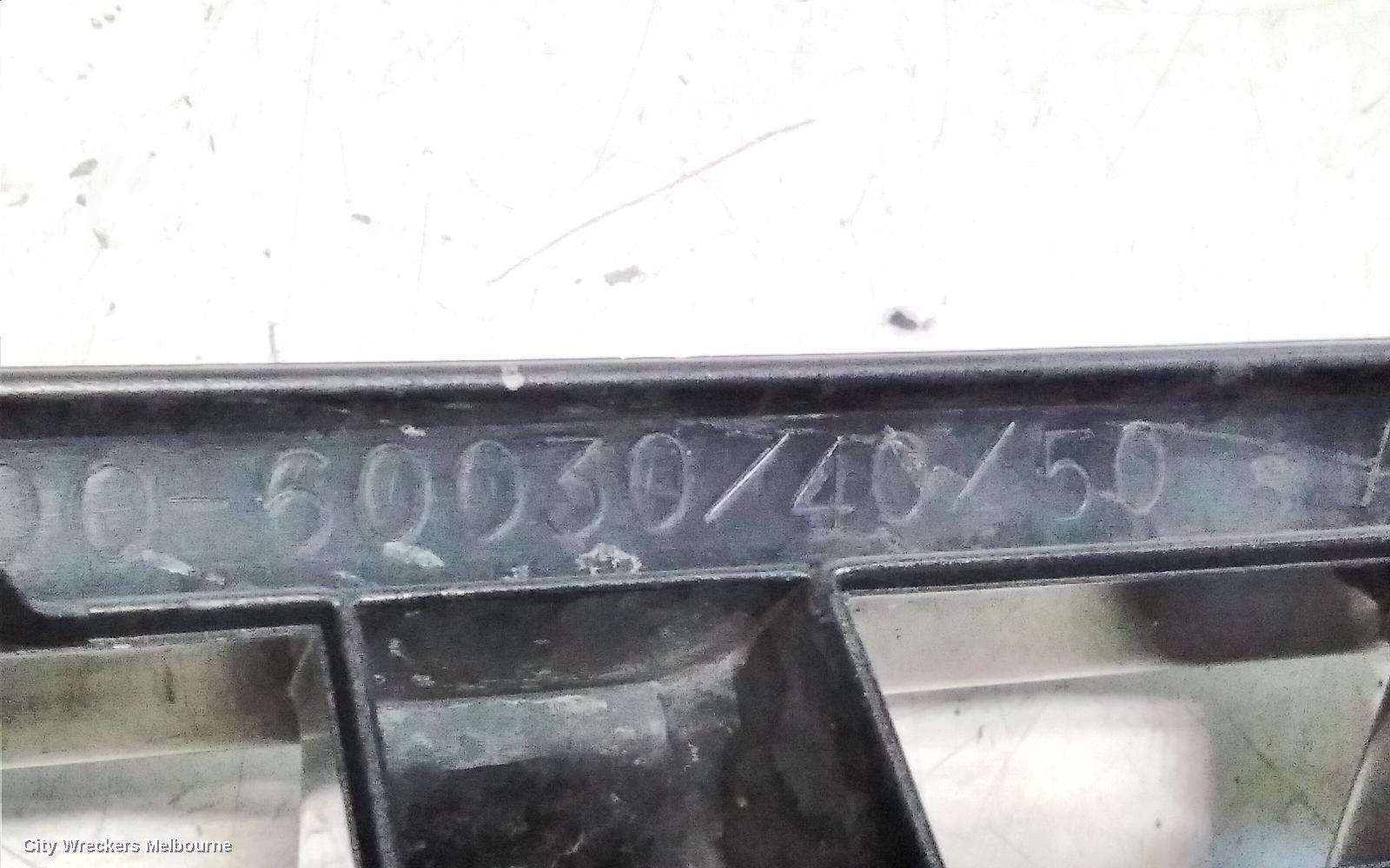 TOYOTA PRADO GRILLE, BLACK PAINTED, 95 SERIES, 07/1996 - 07/1999
