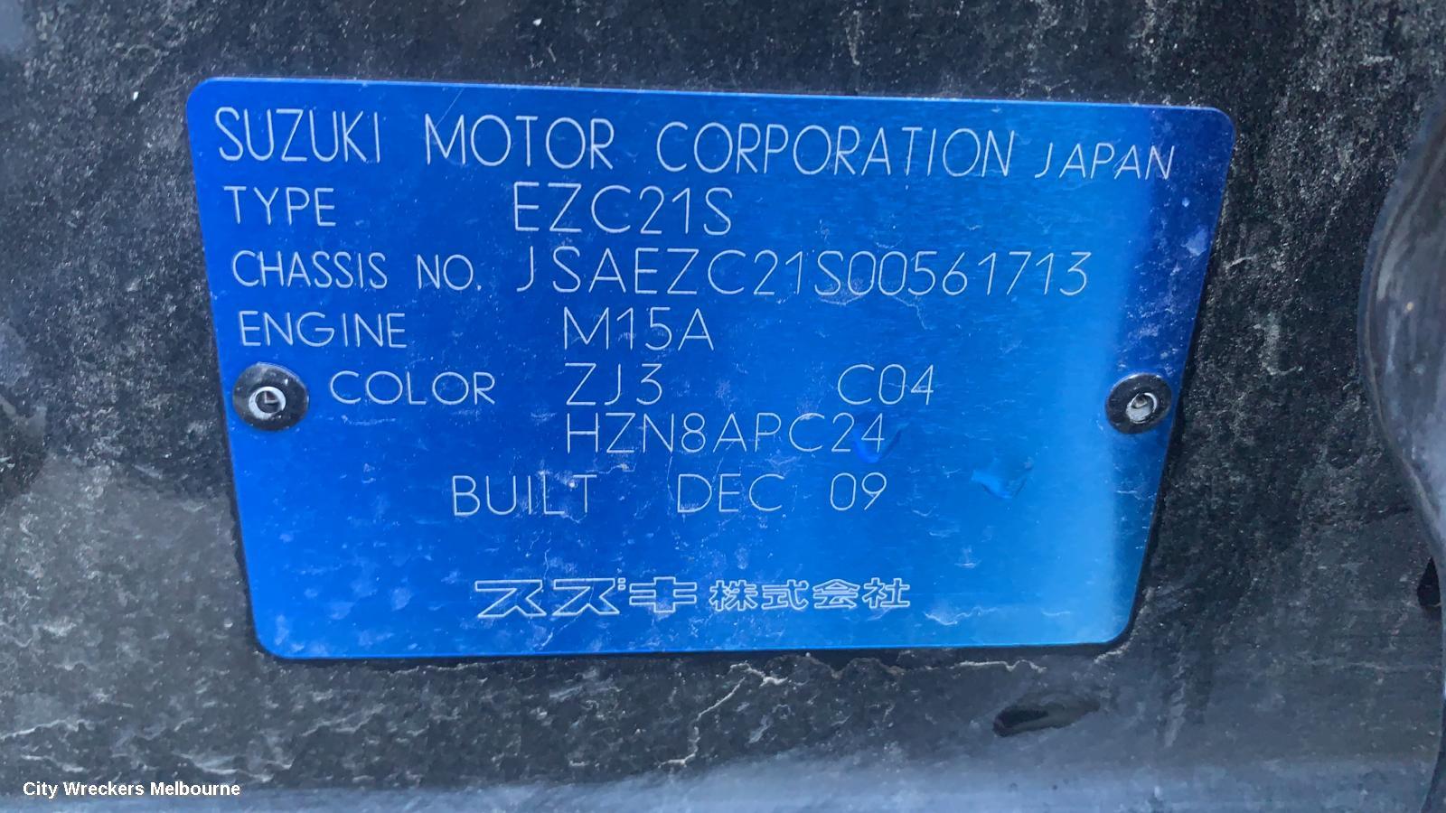 SUZUKI SWIFT FAN, RADIATOR FAN, RS415/RS416, 07/2007 - 02/2011