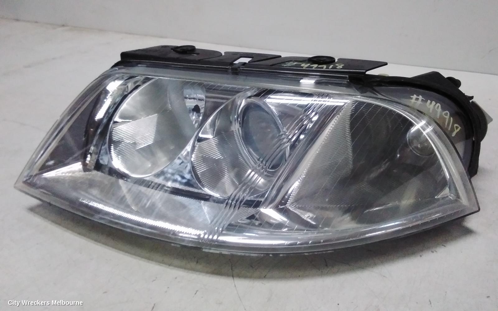 VOLKSWAGEN PASSAT LEFT HEADLAMP, 3B/GP, STANDARD TYPE, 02/2001 - 11/2005