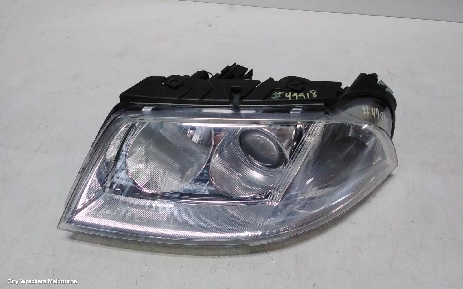VOLKSWAGEN PASSAT LEFT HEADLAMP, 3B/GP, STANDARD TYPE, 02/2001 - 11/2005
