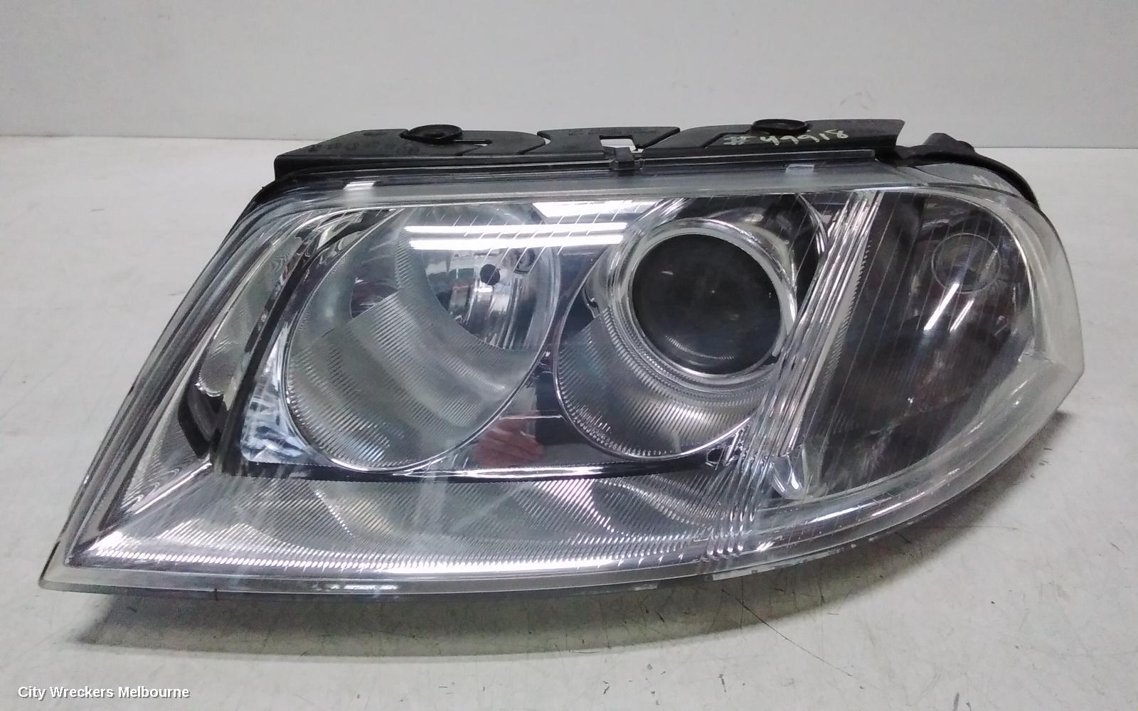 VOLKSWAGEN PASSAT LEFT HEADLAMP, 3B/GP, STANDARD TYPE, 02/2001 - 11/2005