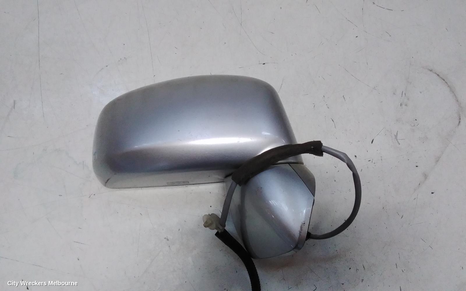 NISSAN TIIDA RIGHT DOOR MIRROR, C11, POWER, 3 WIRE TYPE, 09/2004 - 01/2013