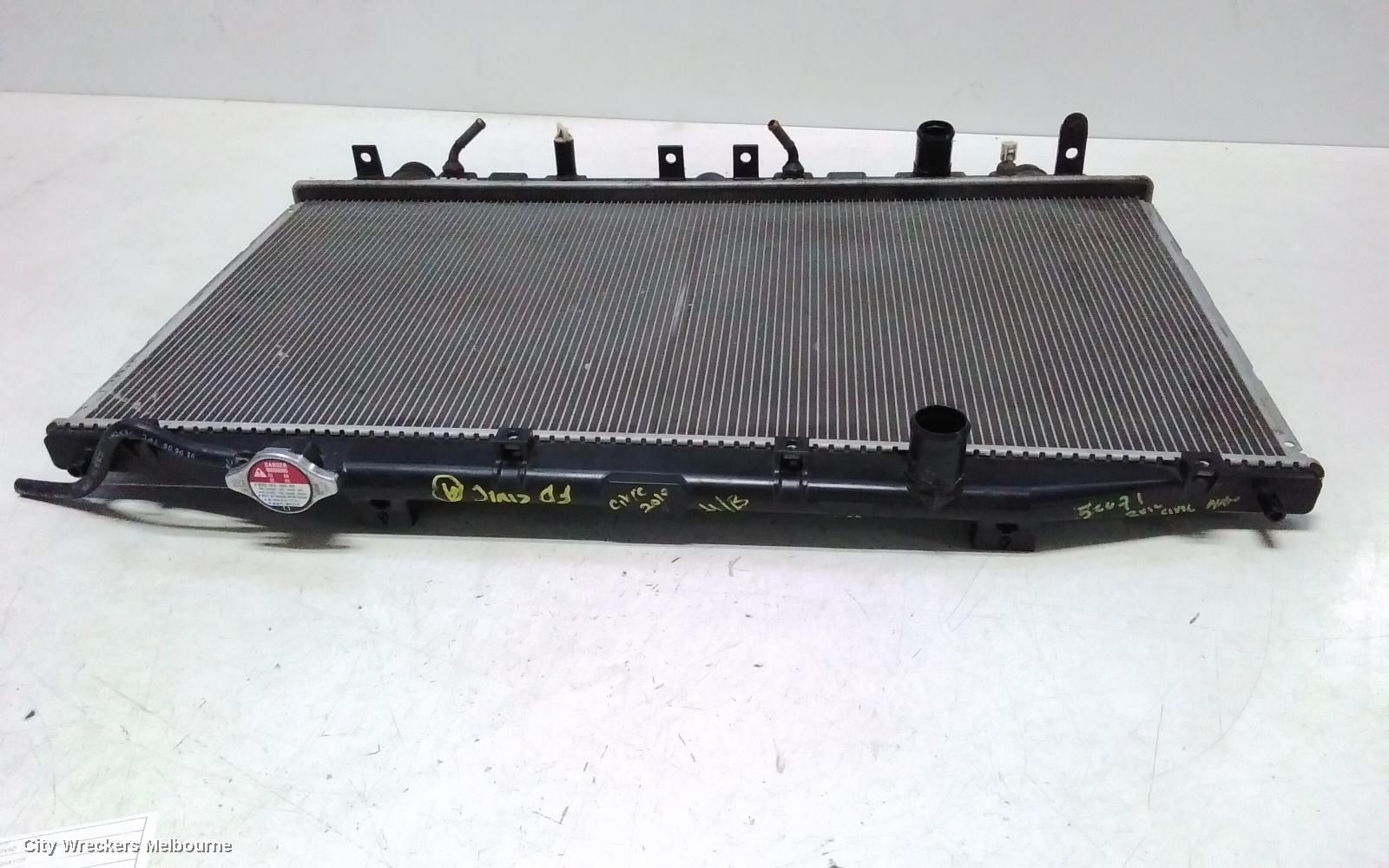 HONDA CIVIC RADIATOR, AUTO, 1.8, PETROL, 8TH GEN, 02/2006 - 12/2011