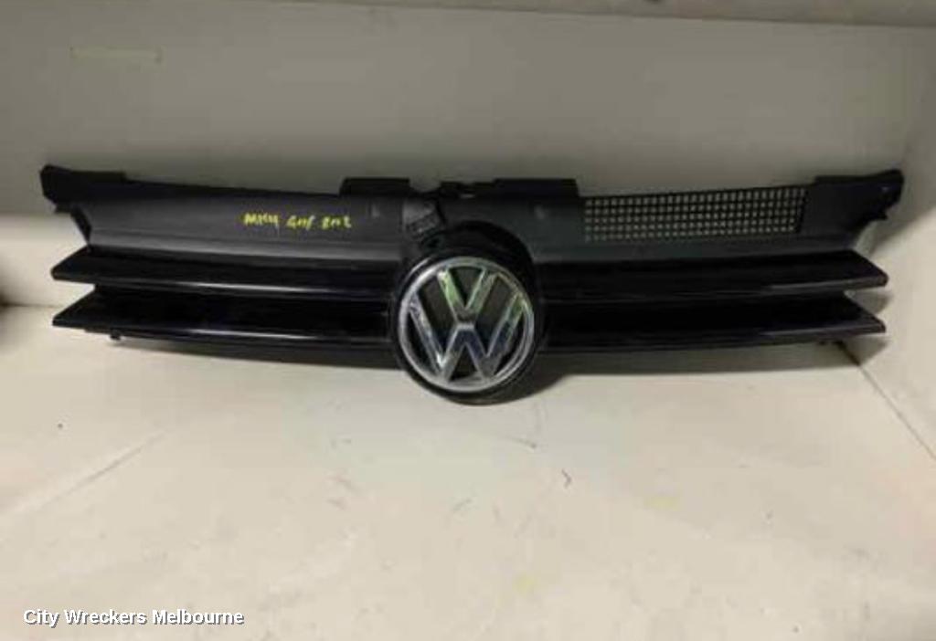 VOLKSWAGEN GOLF GRILLE, RADIATOR GRILLE, GEN 4, 3DR/5DR HATCH, COLOUR CODED, 09/1998 - 04/2004
