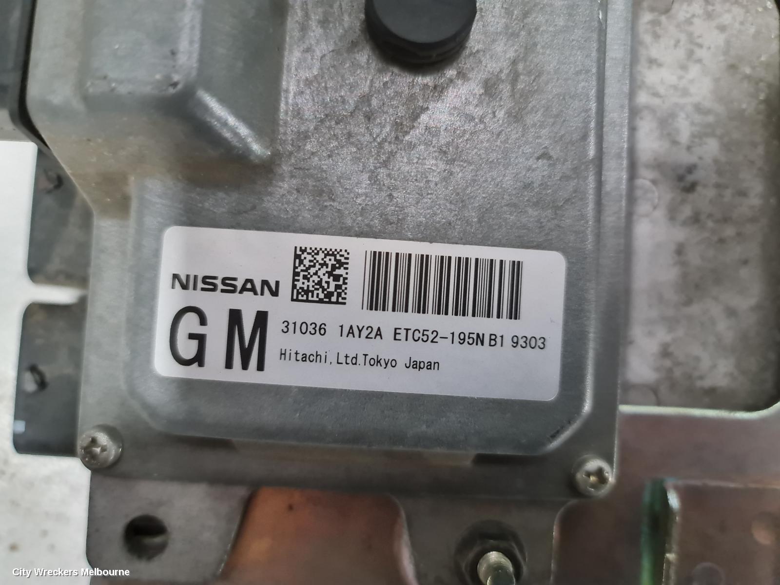 NISSAN MURANO ECU, ENGINE ECU, 2.5, ECU ONLY, Z51, 12/2008 - 08/2011