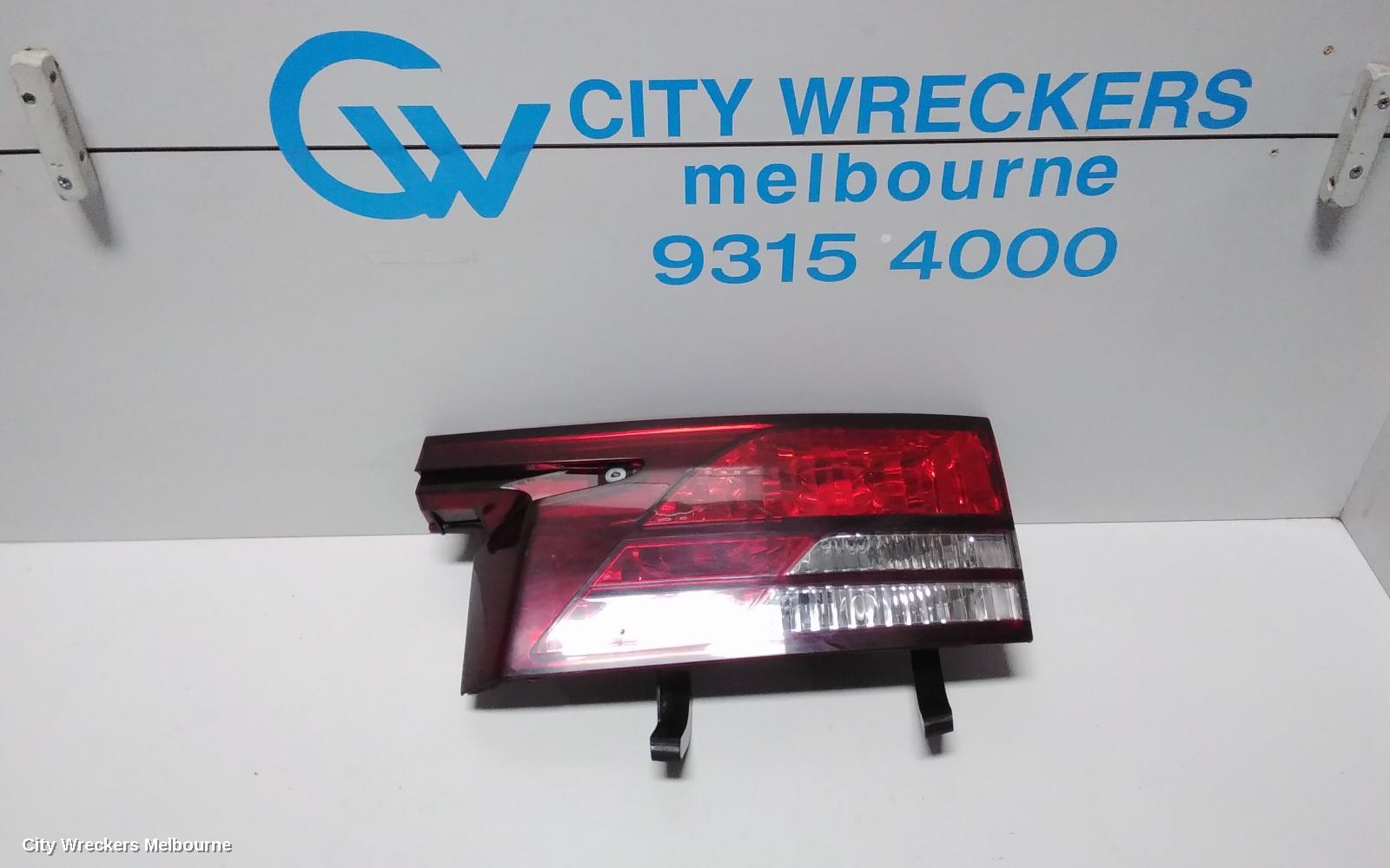 TOYOTA ESTIMA REAR GARNISH, TAILGATE LAMP (RH SIDE), LENS# 28-143, XR30/XR40, DARK RED TYPE, 00-03 (IMPORT)