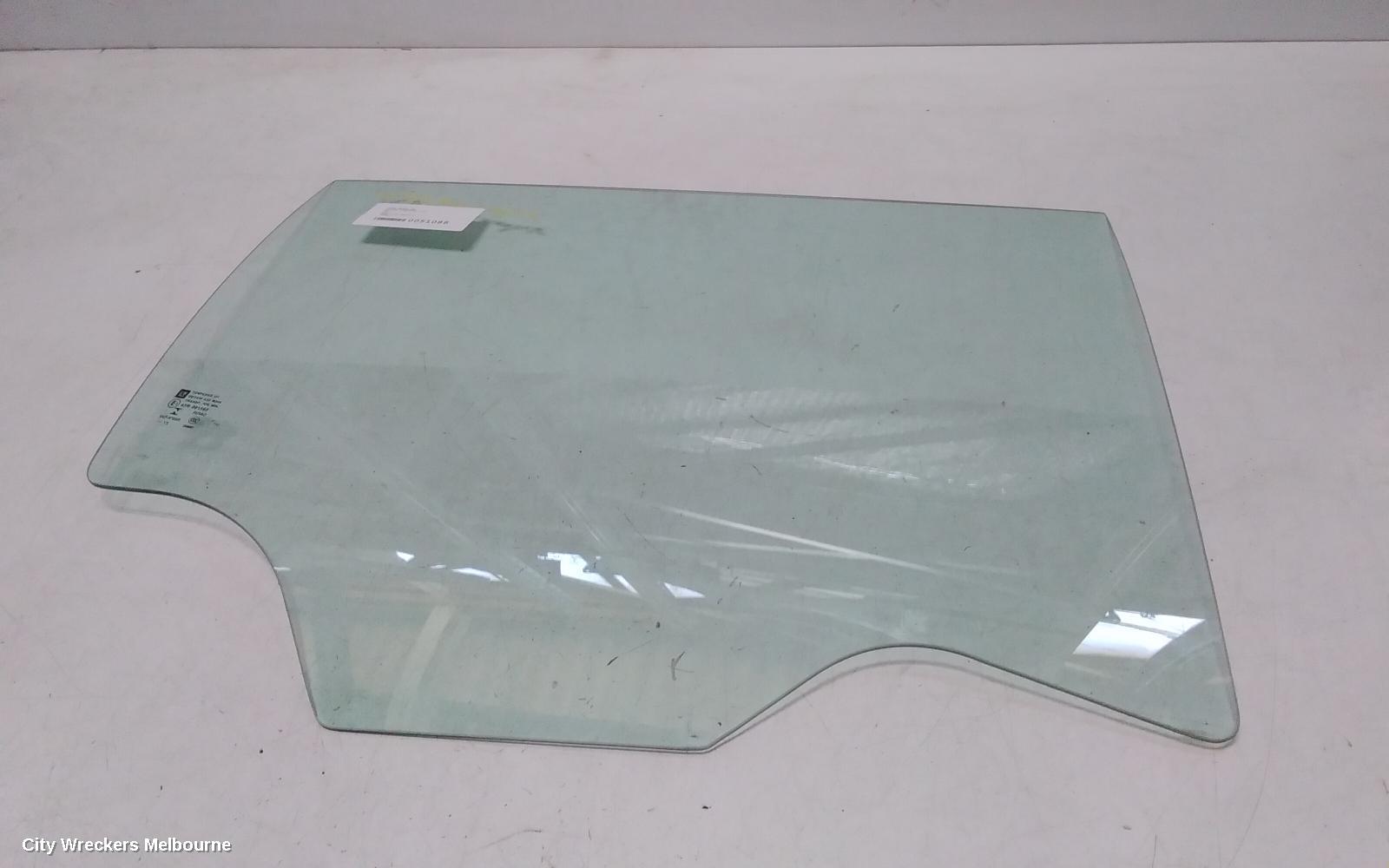 HOLDEN COMMODORE RIGHT REAR DOOR WINDOW, VF, SEDAN, 05/2013 - 12/2017
