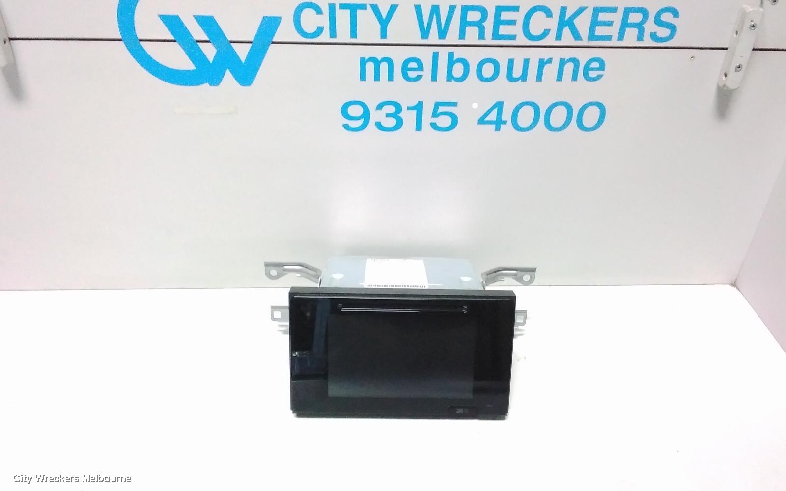 TOYOTA COROLLA RADIO/CD/DVD/SAT/TV, 7IN TOUCHSCREEN (P/N ON FACE 100521), ZRE182R, HATCH, 03/2015 - 06/2018