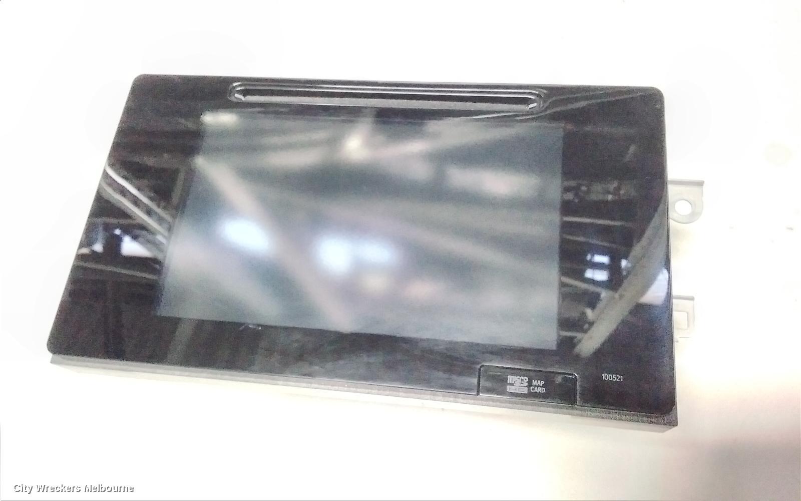 TOYOTA COROLLA RADIO/CD/DVD/SAT/TV, 7IN TOUCHSCREEN (P/N ON FACE 100521), ZRE182R, HATCH, 03/2015 - 06/2018