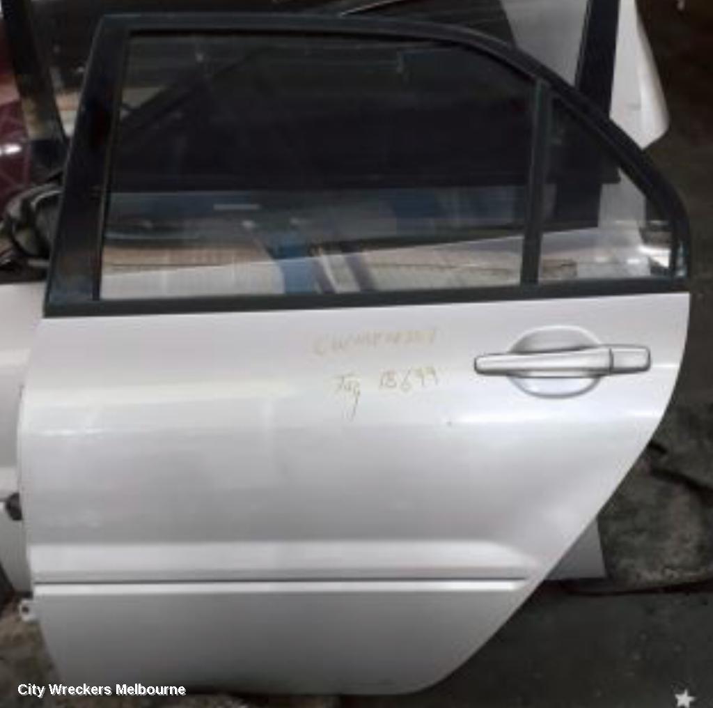 MITSUBISHI LANCER RIGHT REAR DOOR, CG/CS, ES/LS/VR-X, NON MOULD TYPE, 07/2002 - 08/2003