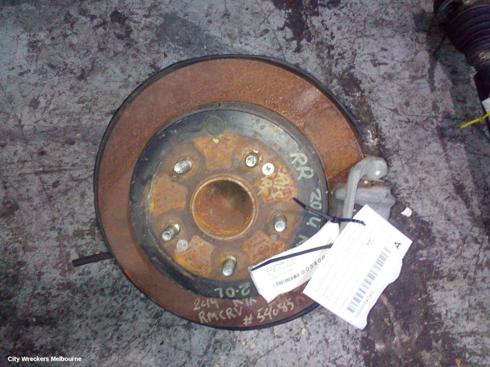 HONDA CRV RIGHT REAR HUB ASSEMBLY, RM, 4WD, 11/2012 - 10/2014