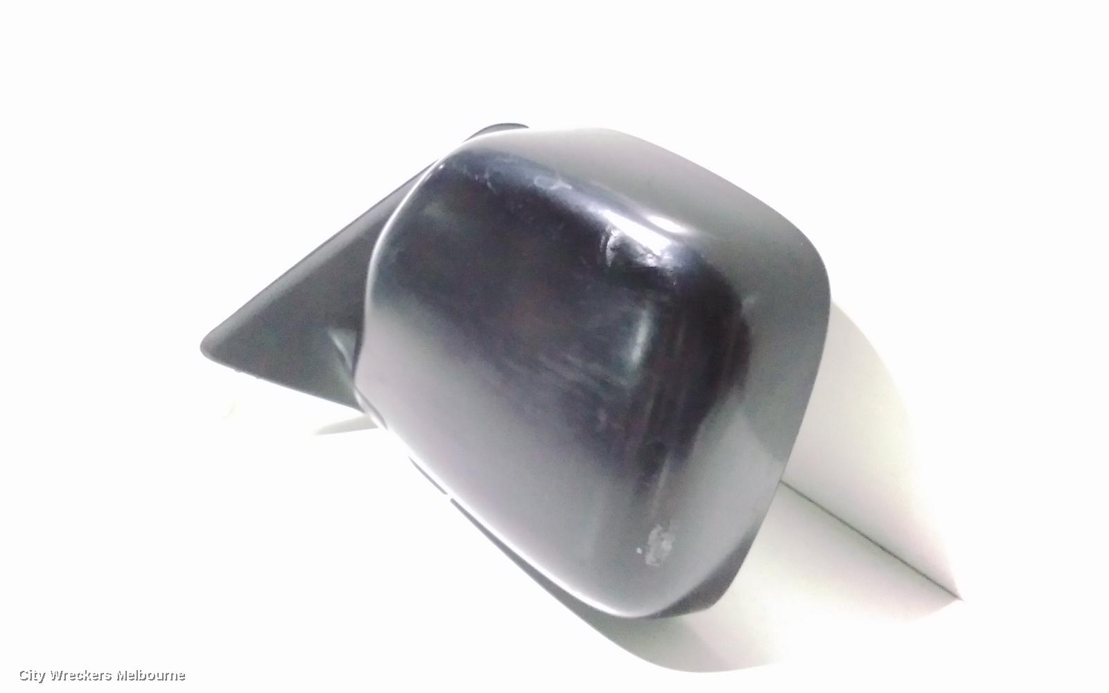 TOYOTA PRADO LEFT DOOR MIRROR, 95 SERIES, POWER, BLACK, RV/GX/GXL, 07/1996 - 01/2003