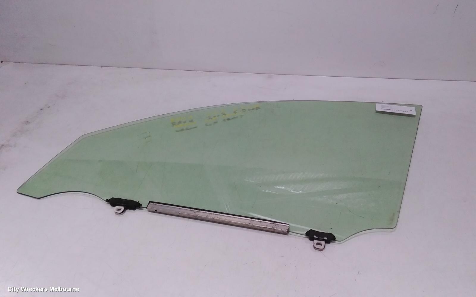 TOYOTA RAV4 LEFT FRONT DOOR WINDOW, ACA33/ACA38, 11/2005 - 12/2012
