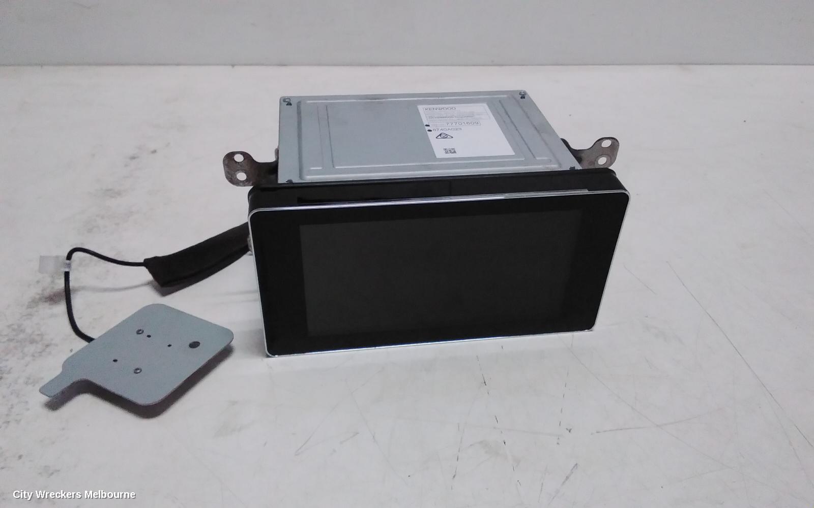 TOYOTA COROLLA RADIO/CD/DVD/SAT/TV, AFTERMARKET, ZRE172/20182R, 10/2012 - 06/2019