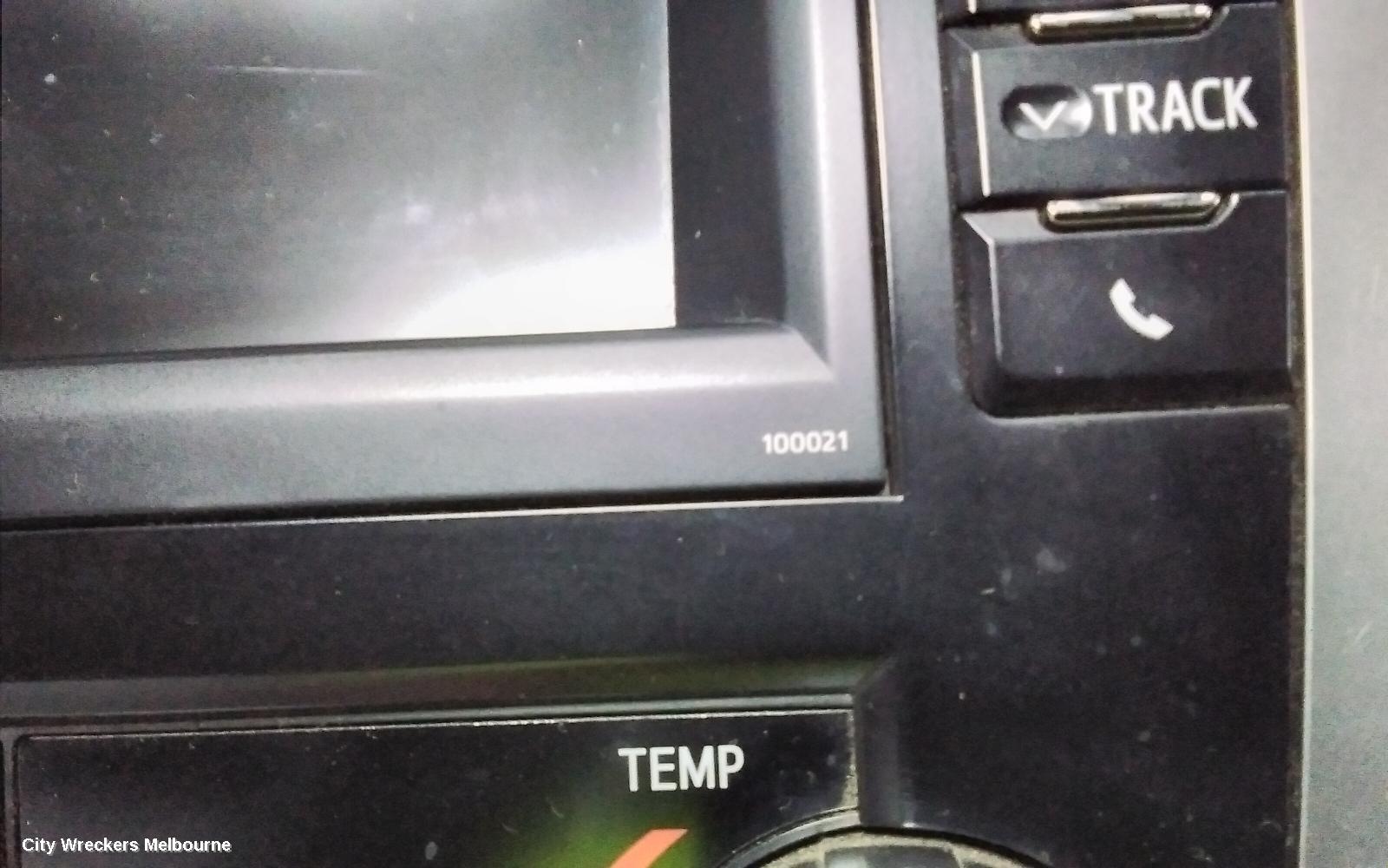 TOYOTA CAMRY RADIO/CD/DVD/SAT/TV, 6.1IN TOUCHSCREEN (P/N ON FACE 100035), ASV50/AVV50, 12/2011 - 05/2015