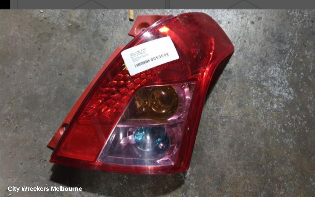 SUZUKI SWIFT RIGHT TAILLIGHT, RS415, STANDARD TYPE, 07/2007 - 02/2011