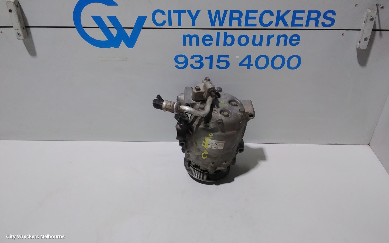 HONDA ACCORD A/C COMPRESSOR, 8TH GEN, EURO (VIN JHMCU), 2.4, 06/2008 - 12/2015