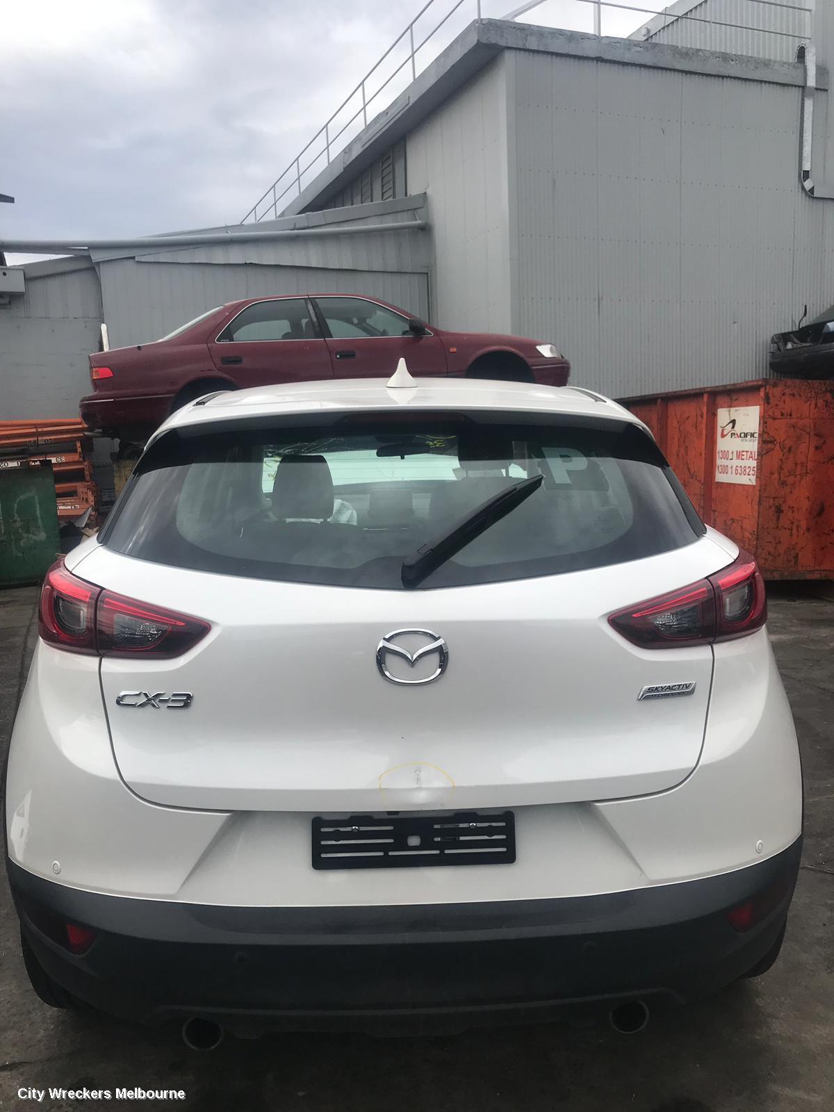 MAZDA CX3 TAILGATE HANDLE, DK, 03/2015 ONWARDS