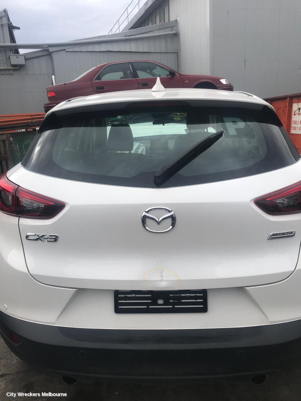 MAZDA CX3 TAILGATE HANDLE, DK, 03/2015 ONWARDS