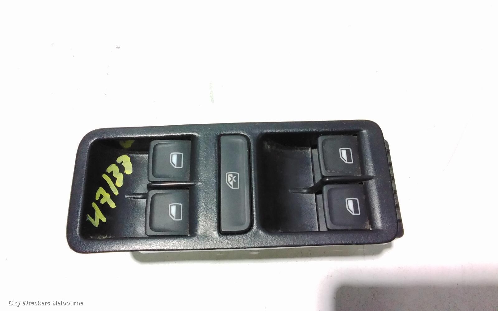 VOLKSWAGEN POLO PWR DR WIND SWITCH, RH FRONT (MASTER SWITCH), 6R, 05/2014 - 09/2017