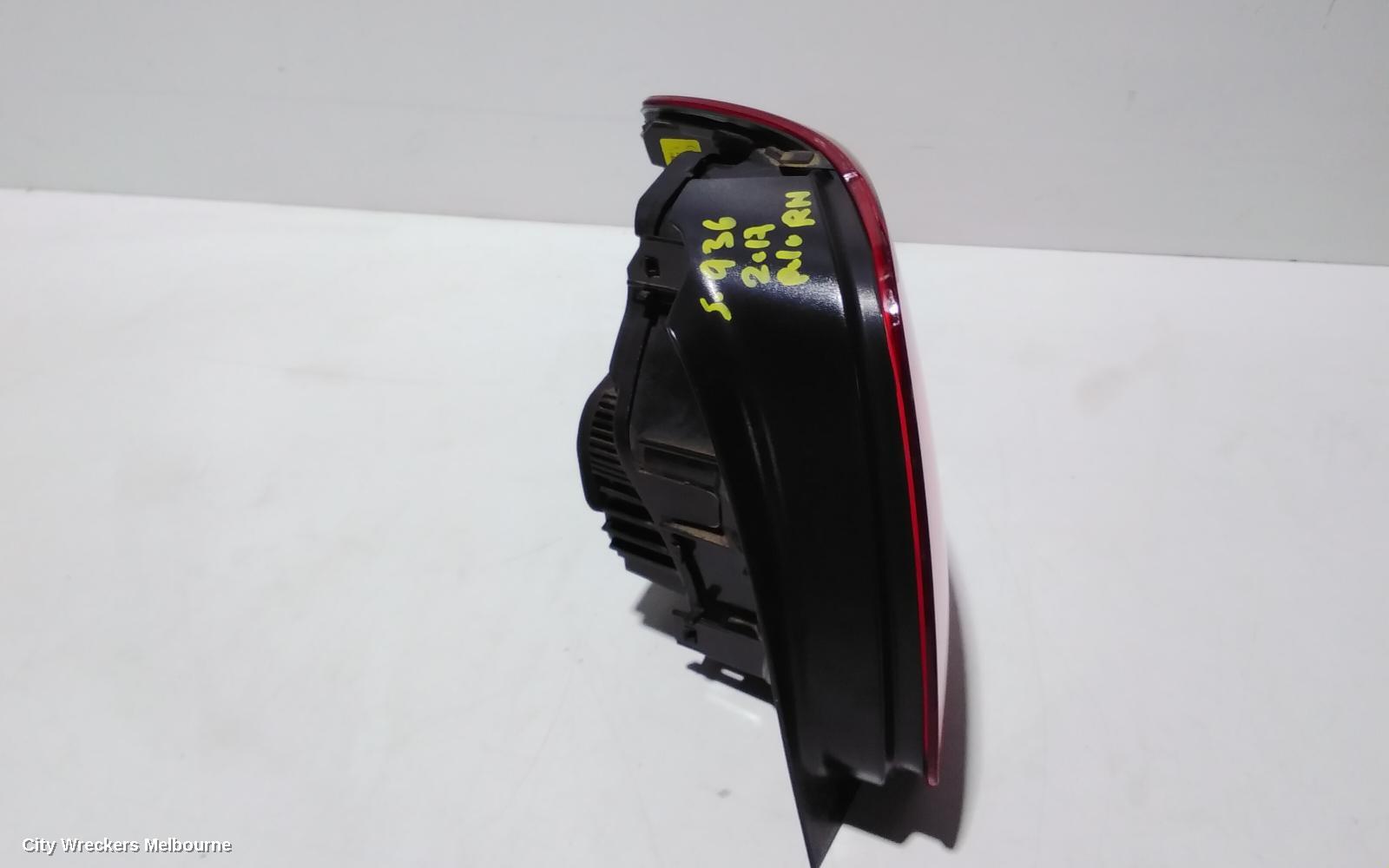 VOLKSWAGEN POLO LEFT TAILLIGHT, 6R, COMFORTLINE/TRENDLINE, RED INSERT TYPE, 05/2014 - 09/2017