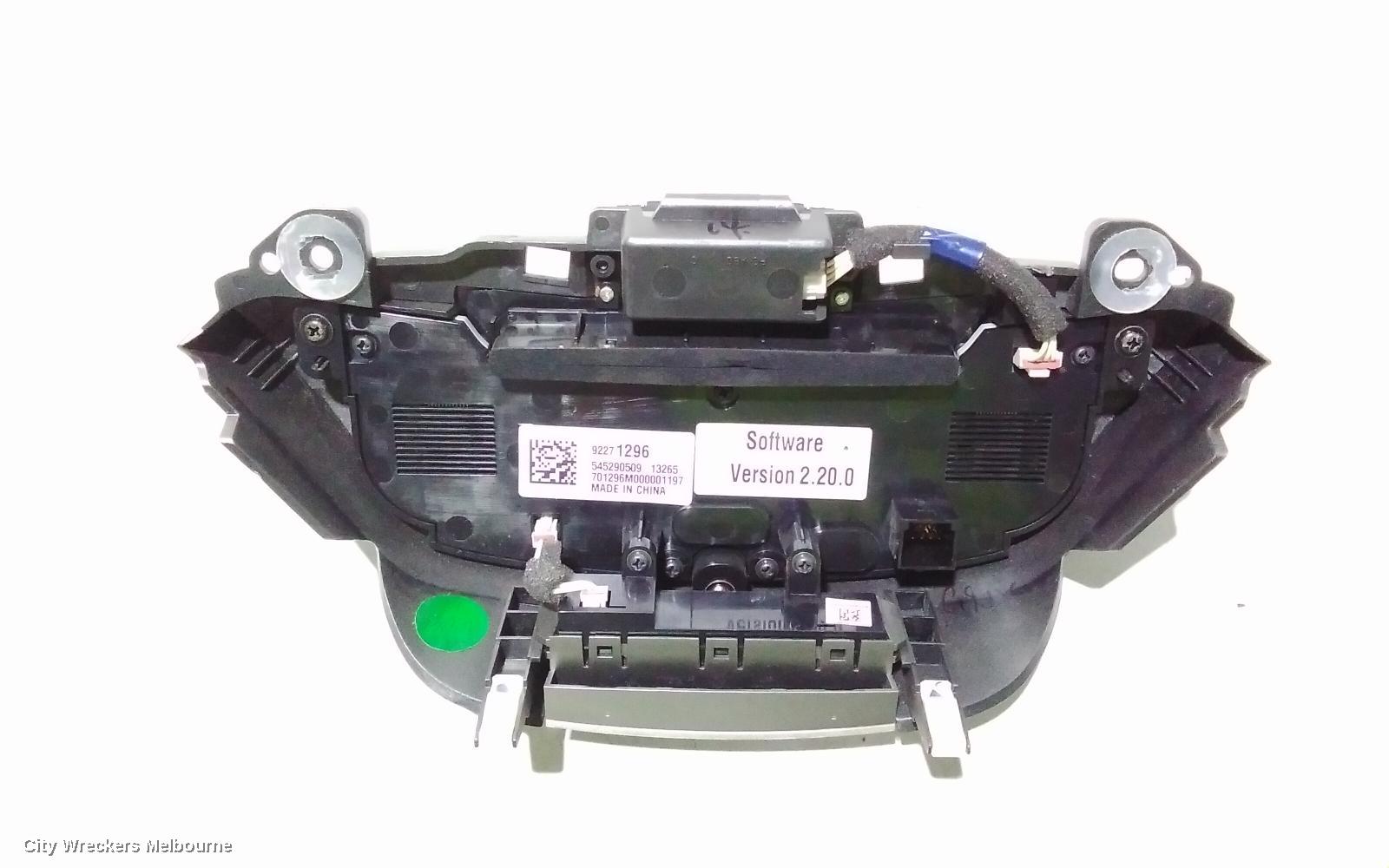 HOLDEN COMMODORE HEATER/AC CONTROLS, VF, 05/2013 - 12/2017