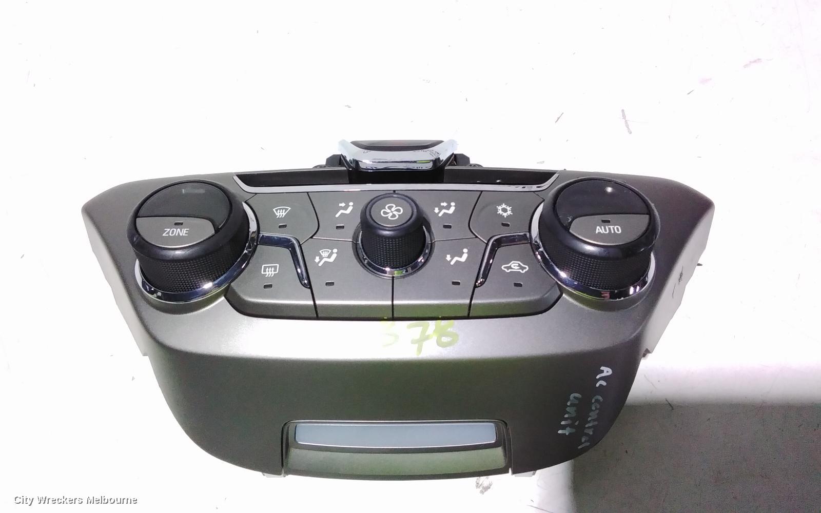 HOLDEN COMMODORE HEATER/AC CONTROLS, VF, 05/2013 - 12/2017