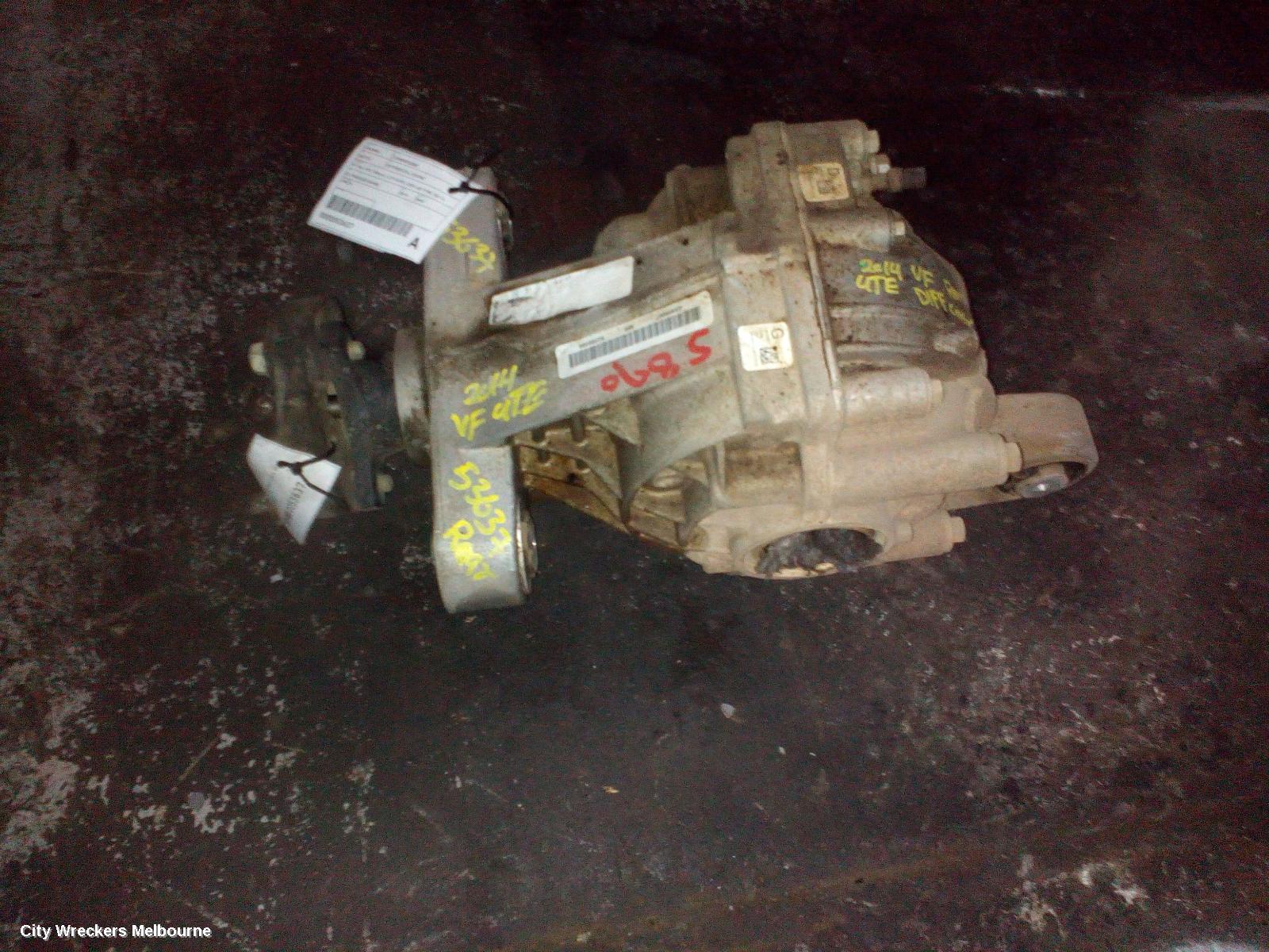 HOLDEN COMMODORE DIFFERENTIAL CENTRE, VF, V6, LFX/LWR (210MM), 3.27 RATIO, NON LSD TYPE, 05/2013 - 12/2017