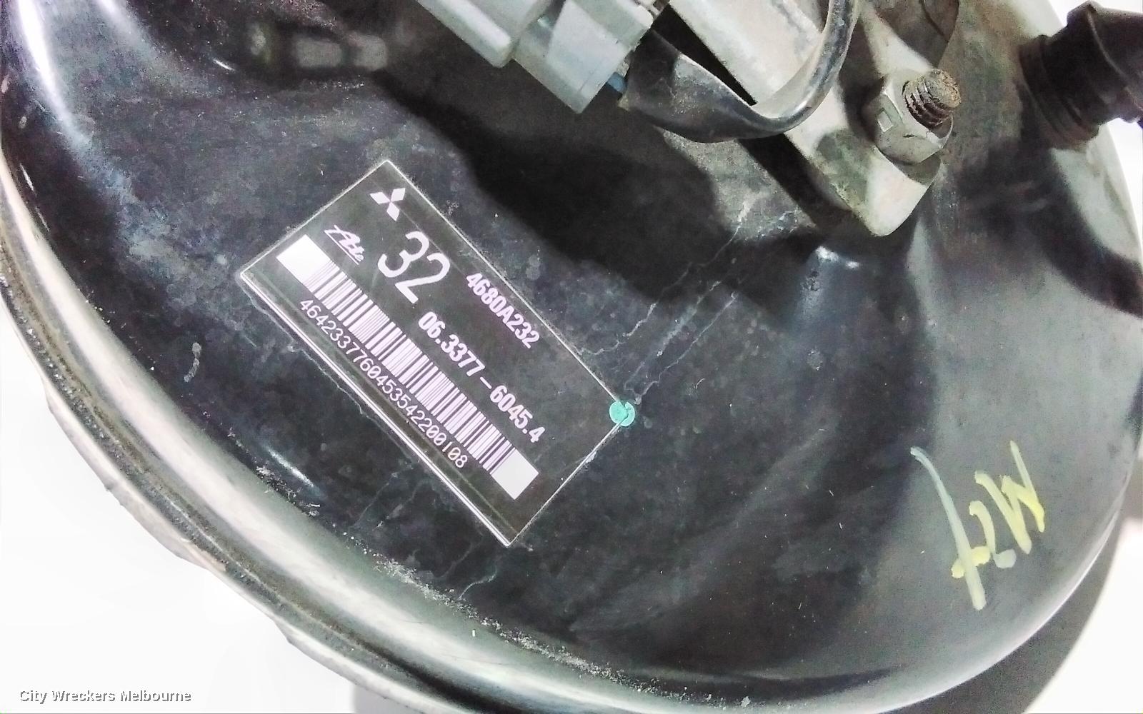 MITSUBISHI OUTLANDER BRAKE BOOSTER, ZJ, PETROL, 2.0/2.4, 10/2012 ONWARDS