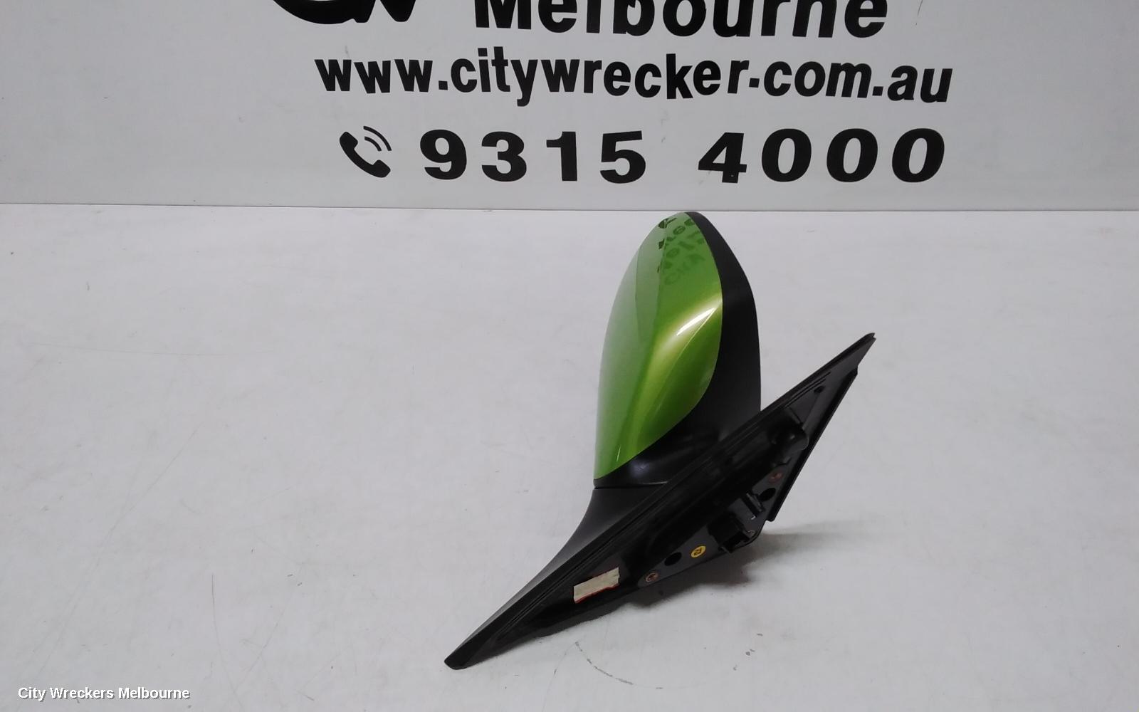 HYUNDAI VELOSTER RIGHT DOOR MIRROR, FS, MANUAL FOLDING, NON HEATED TYPE, 12/2011 - 02/2018