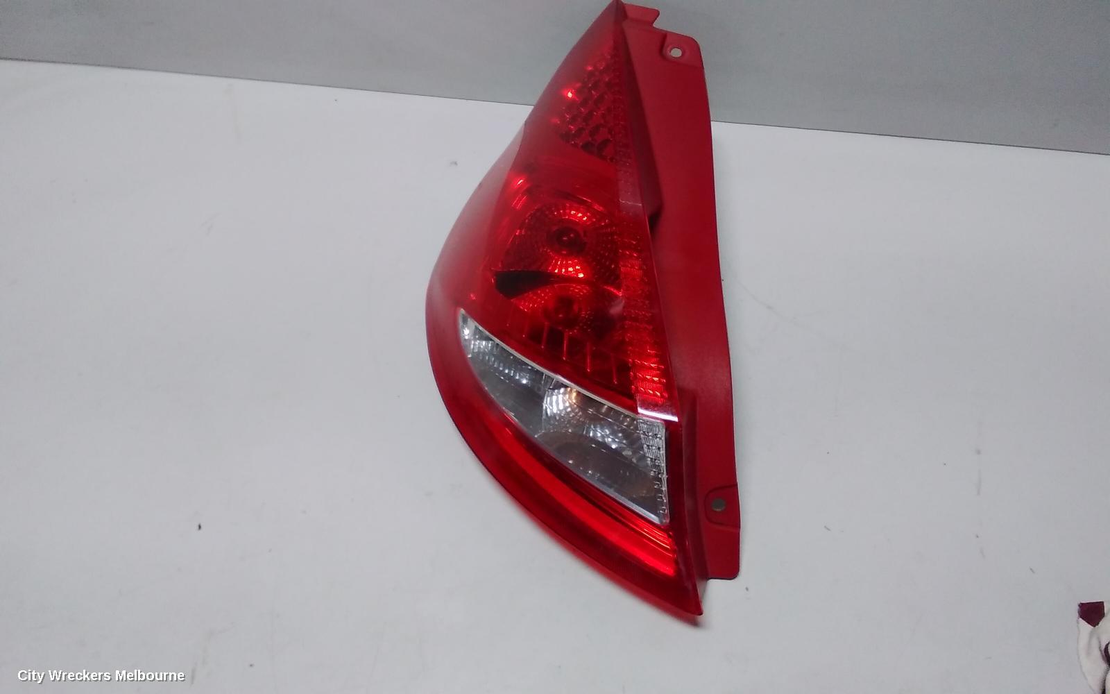 FORD FIESTA LEFT TAILLIGHT, WS, HATCH, 07/2008 - 12/2012