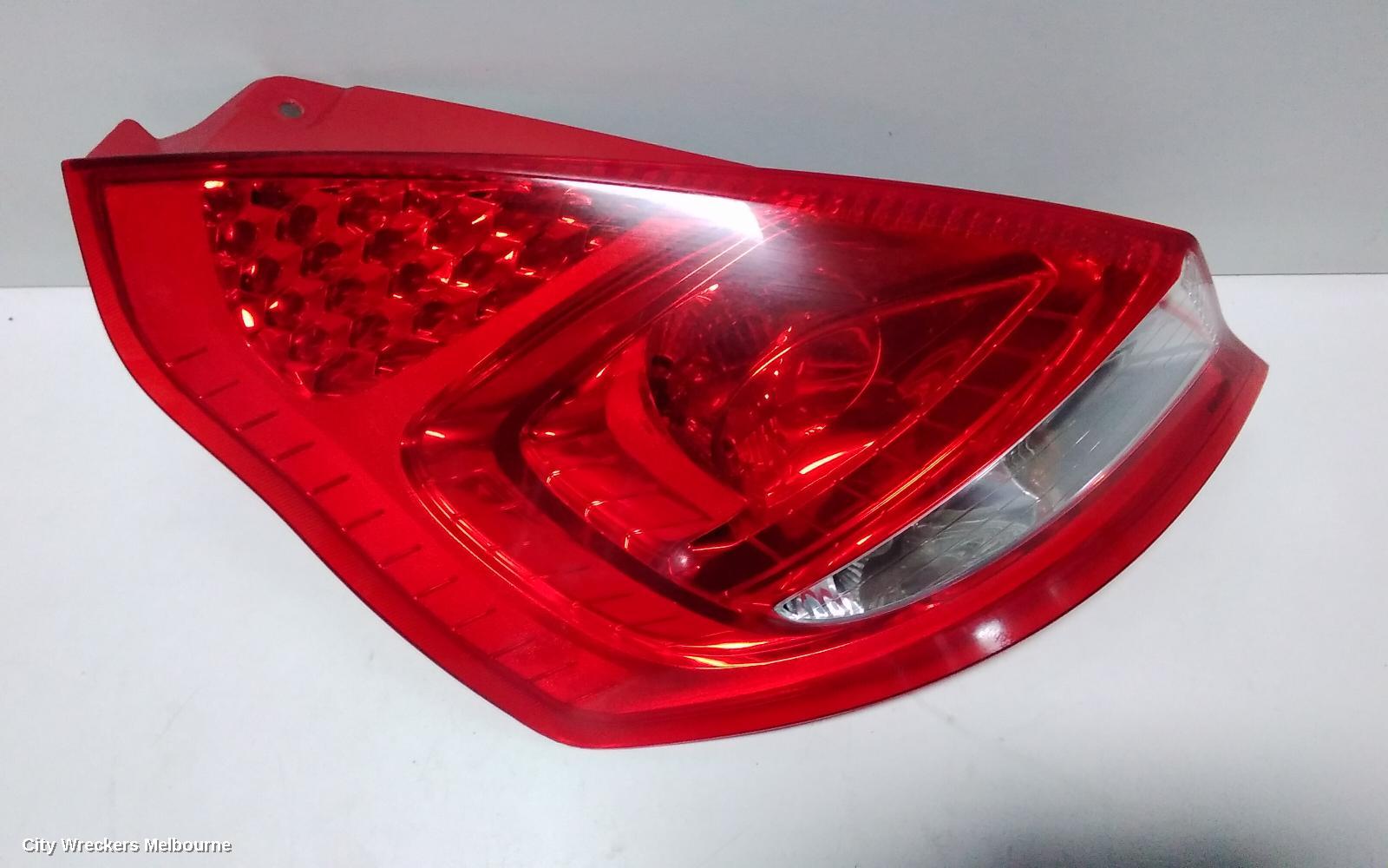 FORD FIESTA LEFT TAILLIGHT, WS, HATCH, 07/2008 - 12/2012