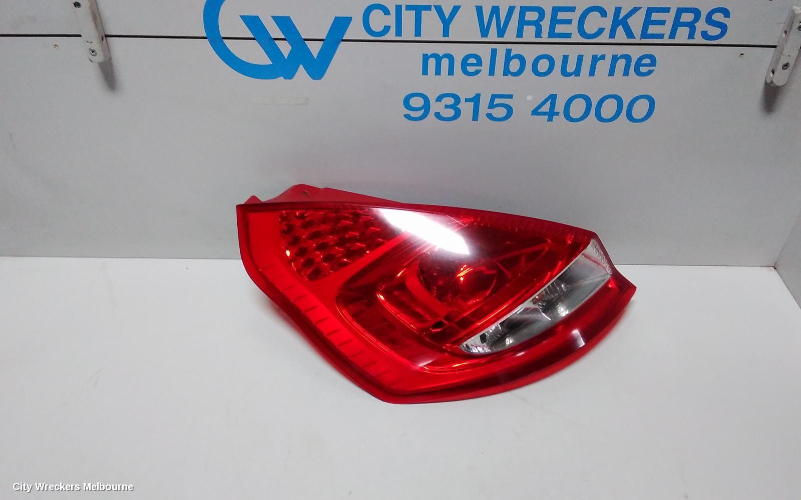 FORD FIESTA LEFT TAILLIGHT, WS, HATCH, 07/2008 - 12/2012